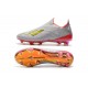 Crampons de Foot Nouvelles adidas X 19+ FG - Argent Rouge