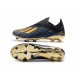 Crampons de Foot Nouvelles adidas X 19+ FG - Noir Bleu Or