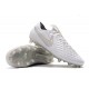 Chaussures Nouvelles Nike Tiempo Legend 7 Elite FG - Blanc Chrome Platine