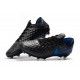 Chaussures Nouvelles Nike Tiempo Legend 7 Elite FG - Noir Bleu