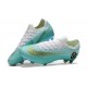 Chaussures Nike Mercurial Vapor XII Elite FG - Blanc Bleu