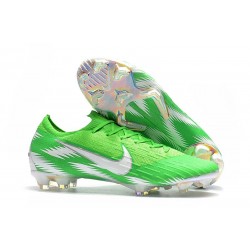 Chaussures Nike Mercurial Vapor XII Elite FG - Vert Argent