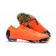 Chaussures Nike Mercurial Vapor XII Elite FG - Orange Noir