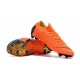Chaussures Nike Mercurial Vapor XII Elite FG - Orange Noir