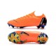 Chaussures Nike Mercurial Vapor XII Elite FG - Orange Noir