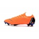 Chaussures Nike Mercurial Vapor XII Elite FG - Orange Noir