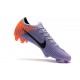 Chaussures Nike Mercurial Vapor XII Elite FG - Violet Orange Noir
