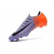 Chaussures Nike Mercurial Vapor XII Elite FG - Violet Orange Noir