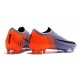 Chaussures Nike Mercurial Vapor XII Elite FG - Violet Orange Noir