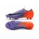Chaussures Nike Mercurial Vapor XII Elite FG - Violet Orange Noir