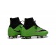 Chaussure a Crampon Cristiano Ronaldo Nike Mercurial Superfly FG Vert Noir