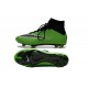 Chaussure a Crampon Cristiano Ronaldo Nike Mercurial Superfly FG Vert Noir