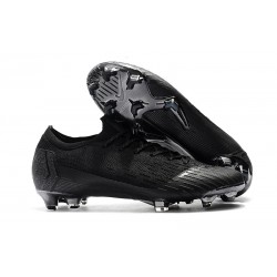 Nike Mercurial Vapor 12 Elite FG Crampons - Tout Noir
