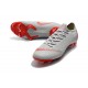 Nike Mercurial Vapor 12 Elite FG Crampons - Gris Rouge