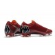 Nike Mercurial Vapor 12 Elite FG Crampons - Rouge Noir