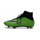Chaussure a Crampon Cristiano Ronaldo Nike Mercurial Superfly FG Vert Noir