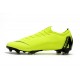 Nike Mercurial Vapor 12 Elite FG Crampons - Volt Noir