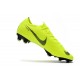 Nike Mercurial Vapor 12 Elite FG Crampons - Volt Noir