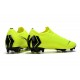 Nike Mercurial Vapor 12 Elite FG Crampons - Volt Noir