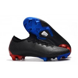 Nike Mercurial Vapor 12 Elite FG Crampons - Noir Bleu