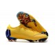 Chaussure Nike Mercurial Vapor XII 360 Elite FG Jaune Bleu