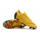 Chaussure Nike Mercurial Vapor XII 360 Elite FG Jaune Bleu