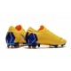 Chaussure Nike Mercurial Vapor XII 360 Elite FG Jaune Bleu