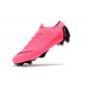 Chaussure Nike Mercurial Vapor XII 360 Elite FG Rose Noir
