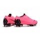 Chaussure Nike Mercurial Vapor XII 360 Elite FG Rose Noir