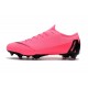 Chaussure Nike Mercurial Vapor XII 360 Elite FG Rose Noir