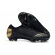 Chaussure Nike Mercurial Vapor XII 360 Elite FG Noir Or
