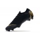 Chaussure Nike Mercurial Vapor XII 360 Elite FG Noir Or