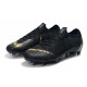 Chaussure Nike Mercurial Vapor XII 360 Elite FG Noir Or