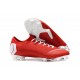 Chaussure Nike Mercurial Vapor XII 360 Elite FG Rouge Blanc