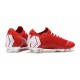 Chaussure Nike Mercurial Vapor XII 360 Elite FG Rouge Blanc