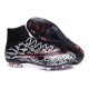 Chaussure Crampons Moulés Nike Mercurial Superfly Iv FG CR7 Noir Blanc Rouge