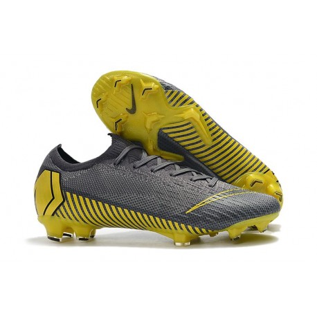 Chaussure Nike Mercurial Vapor XII 360 Elite FG Game Over Noir Jaune