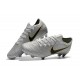 Nike Crampon Mercurial Vapor 12 Elite FG ACC - Argent Noir