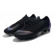 Nike Crampon Mercurial Vapor 12 Elite FG ACC - Noir Bleu