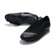 Nike Crampon Mercurial Vapor 12 Elite FG ACC - Noir Bleu