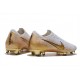 Nike Crampon Mercurial Vapor 12 Elite FG ACC - Blanc Or