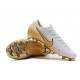 Nike Crampon Mercurial Vapor 12 Elite FG ACC - Blanc Or