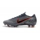 Nike Crampon Mercurial Vapor 12 Elite FG ACC - Gris Noir