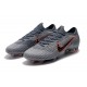 Nike Crampon Mercurial Vapor 12 Elite FG ACC - Gris Noir
