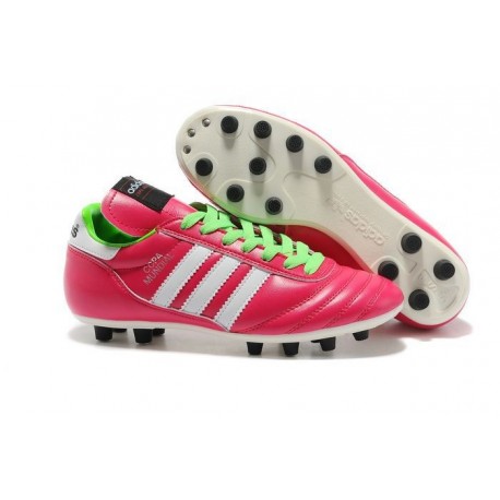 Chaussures de Football adidas Copa Mundial FG Cuir de Kangourou Rose
