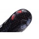 Chaussure Crampons Moulés Nike Mercurial Superfly Iv FG CR7 Noir Blanc Rouge