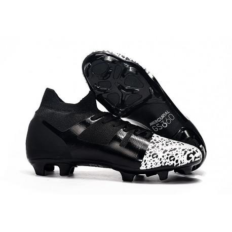 Nike Crampons Mercurial GS GreenSpeed 360 FG - Noir Blanc