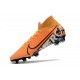 Nike Crampons Mercurial Superfly 7 Elite FG - Orange Noir Blanc