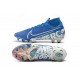 Nike Crampons Mercurial Superfly 7 Elite FG - New Lights Bleu