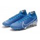 Nike Crampons Mercurial Superfly 7 Elite FG - New Lights Bleu